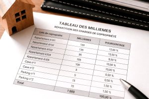 Différence entre tantième et millième en copropriété