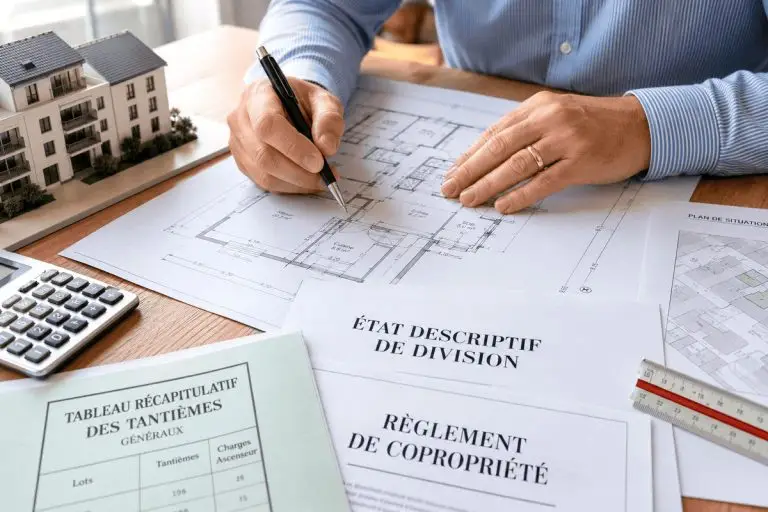 modification des tantièmes de copropriété géomètre