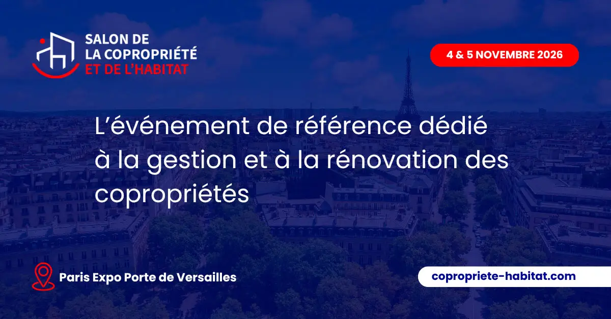 Salon de la copropriété et de l'habitat 2026